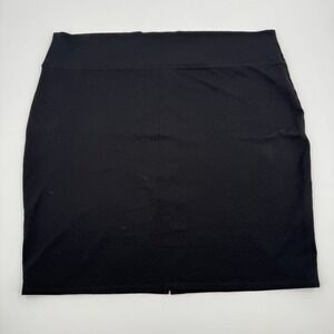 Hybrid & Company Black Mini Skirt Plus Size 5X KSK45002 Made in USA